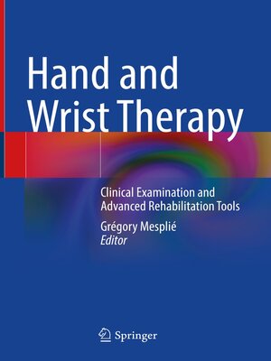 cover image of Hand and Wrist Therapy